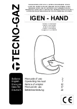 Tecno-gaz IGEN-HAND Operating Manual preview