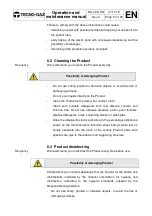 Preview for 55 page of Tecno-gaz ORION TECH Operation And Maintenance Manual