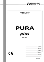 Preview for 1 page of Tecno-gaz PURA plus 249S2 User Manua