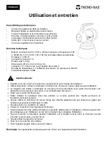 Предварительный просмотр 6 страницы Tecno-gaz SafetySpot Instructions For Use Manual