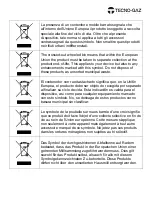 Предварительный просмотр 14 страницы Tecno-gaz SafetySpot Instructions For Use Manual