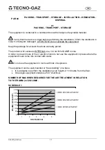 Preview for 24 page of Tecno-gaz STERILAIR 3000 Instructions For Use Manual