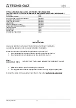 Preview for 39 page of Tecno-gaz STERILAIR 3000 Instructions For Use Manual