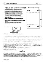 Preview for 40 page of Tecno-gaz STERILAIR 3000 Instructions For Use Manual