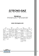 Preview for 52 page of Tecno-gaz STERILAIR 3000 Instructions For Use Manual