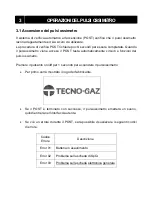 Preview for 20 page of Tecno-gaz VITAL TEST User Manual