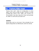 Предварительный просмотр 14 страницы Tecno AX8 User Manual