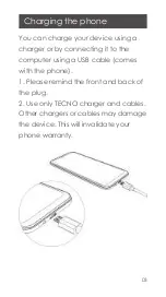 Предварительный просмотр 5 страницы Tecno BB4k User Manual