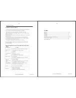 Preview for 3 page of Tecno HR-128D Instruction Manual