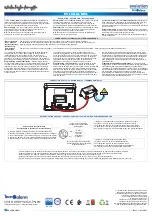 Предварительный просмотр 2 страницы Tecnoalarm evolution EV LCD-AL BWL Quick Start Manual