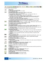 Preview for 84 page of Tecnoalarm TP16-256 Installer Manual
