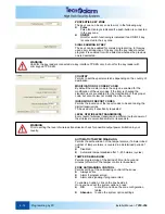 Preview for 106 page of Tecnoalarm TP16-256 Installer Manual