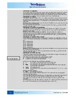 Preview for 142 page of Tecnoalarm TP16-256 Installer Manual