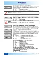 Preview for 168 page of Tecnoalarm TP16-256 Installer Manual