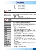 Preview for 169 page of Tecnoalarm TP16-256 Installer Manual