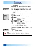 Preview for 192 page of Tecnoalarm TP16-256 Installer Manual