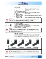 Preview for 201 page of Tecnoalarm TP16-256 Installer Manual