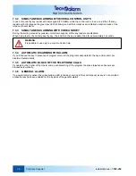 Preview for 204 page of Tecnoalarm TP16-256 Installer Manual