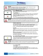 Preview for 206 page of Tecnoalarm TP16-256 Installer Manual