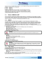 Preview for 209 page of Tecnoalarm TP16-256 Installer Manual