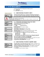 Preview for 245 page of Tecnoalarm TP16-256 Installer Manual