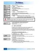 Preview for 246 page of Tecnoalarm TP16-256 Installer Manual