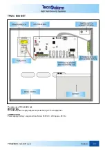 Предварительный просмотр 19 страницы Tecnoalarm TP8-64 BUS Installer Manual