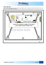 Предварительный просмотр 21 страницы Tecnoalarm TP8-64 BUS Installer Manual