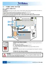 Предварительный просмотр 22 страницы Tecnoalarm TP8-64 BUS Installer Manual