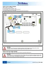 Предварительный просмотр 24 страницы Tecnoalarm TP8-64 BUS Installer Manual