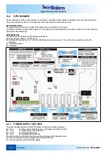 Предварительный просмотр 26 страницы Tecnoalarm TP8-64 BUS Installer Manual