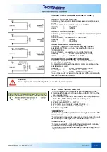 Предварительный просмотр 29 страницы Tecnoalarm TP8-64 BUS Installer Manual