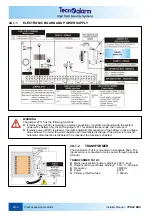 Предварительный просмотр 34 страницы Tecnoalarm TP8-64 BUS Installer Manual