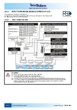 Предварительный просмотр 44 страницы Tecnoalarm TP8-64 BUS Installer Manual