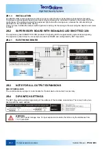 Предварительный просмотр 50 страницы Tecnoalarm TP8-64 BUS Installer Manual