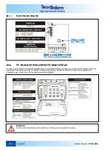 Предварительный просмотр 60 страницы Tecnoalarm TP8-64 BUS Installer Manual