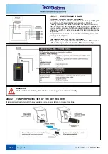 Предварительный просмотр 62 страницы Tecnoalarm TP8-64 BUS Installer Manual