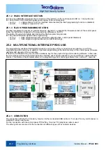 Предварительный просмотр 66 страницы Tecnoalarm TP8-64 BUS Installer Manual