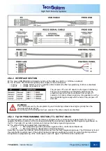 Предварительный просмотр 67 страницы Tecnoalarm TP8-64 BUS Installer Manual