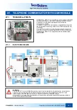 Предварительный просмотр 71 страницы Tecnoalarm TP8-64 BUS Installer Manual