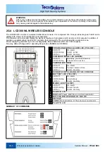 Предварительный просмотр 78 страницы Tecnoalarm TP8-64 BUS Installer Manual