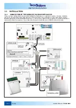 Предварительный просмотр 92 страницы Tecnoalarm TP8-64 BUS Installer Manual