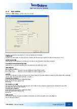 Предварительный просмотр 107 страницы Tecnoalarm TP8-64 BUS Installer Manual