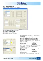 Предварительный просмотр 121 страницы Tecnoalarm TP8-64 BUS Installer Manual