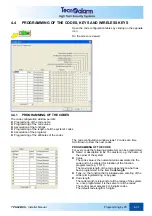 Предварительный просмотр 125 страницы Tecnoalarm TP8-64 BUS Installer Manual