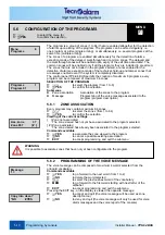 Предварительный просмотр 148 страницы Tecnoalarm TP8-64 BUS Installer Manual