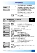 Предварительный просмотр 151 страницы Tecnoalarm TP8-64 BUS Installer Manual