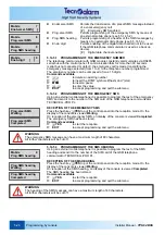 Предварительный просмотр 164 страницы Tecnoalarm TP8-64 BUS Installer Manual