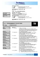 Предварительный просмотр 167 страницы Tecnoalarm TP8-64 BUS Installer Manual