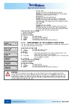 Предварительный просмотр 170 страницы Tecnoalarm TP8-64 BUS Installer Manual